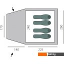 Палатки BTrace Dome 4
