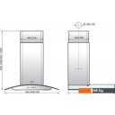 Вытяжки Elikor Аметист 60П-430-К3Д (черный)