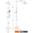 Душевые панели и гарнитуры Ledeme L72433