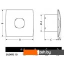 Вытяжная и приточная вентиляция CATA Silentis 10 Inox T Вытяжная и приточная вентиляция CATA Silentis 10 Inox T