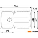 Кухонные мойки Franke Antea AZG 611-86 (белый)