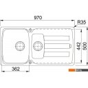 Кухонные мойки Franke Antea AZG 651 (бежевый)