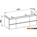 Мебель для ванных комнат Laufen Case тумба под умывальник [4013020754631]