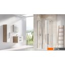Душевые кабины Ravak Chrome CSKK4 90x90 (прозрачный/серебристый)