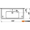 Умывальники Laufen PRO 813958 105x48