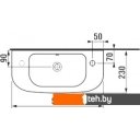 Умывальники Jika Olymp Deep 50x23 (отв. под смеситель слева) [8.1561.5.000.105.1]