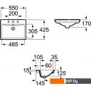 Умывальники Roca Diverta 55x42 [32711600Y]