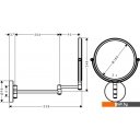 Косметические зеркала Hansgrohe Logis Universal 73561000
