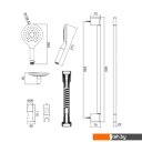 Душевые панели и гарнитуры Bravat Snow D157CP-2