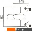Смесители Bravat Pure F6105161C-01