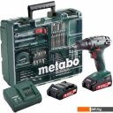 Электродрели и дрели-шуруповерты Metabo BS 18 Set 602207880 (с 2-мя АКБ)