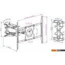 Кронштейны Kromax ATLANTIS-46 (серый)