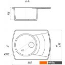 Кухонные мойки Gerhans A01 (белый)