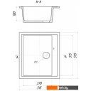 Кухонные мойки Gerhans A12 (бежевый)