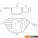 Кухонные мойки Gerhans E10 (белый)