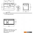 Мебель для ванных комнат Keramag Xeno2 тумба под умывальник (807592000)