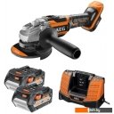 Угловые шлифмашины (болгарки) AEG Powertools BEWS 18-125BL-502C 4935464417 (с 2-мя АКБ, кейс)