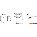 Пьедесталы для умывальников Roca America 337490000