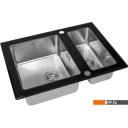 Кухонные мойки Zorg GS 6750-2 (черный)