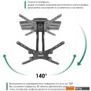 Кронштейны Onkron M5 (черный)