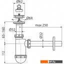 Сифоны Alcaplast A410