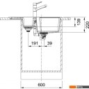 Кухонные мойки Franke UBG 651-78 (серый)