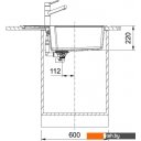 Кухонные мойки Franke UBG 611-78L (серый)