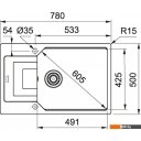 Кухонные мойки Franke UBG 611-78L (графит)