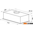 Вытяжки HOMSair Crocus Push 52 Glass (белый)