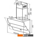 Вытяжки HOMSair Vertical 60 Glass (белый)