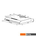 Вытяжки HOMSair Horizontal 50 (белый)