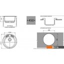 Кухонные мойки GranFest GF-R520 (песочный)