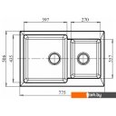 Кухонные мойки GranFest GF-P780K (песочный)