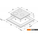 Варочные панели Krona Ombra 45 BL