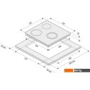 Варочные панели Krona Fidato 45 BL