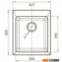 Кухонные мойки GranFest Practic GF-P505 (черный)