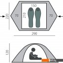 Палатки BTrace Solid 2+