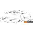 Вытяжки Krona Kamilla 600 Supernova B (черный)