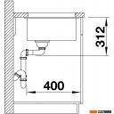 Кухонные мойки Blanco Subline 500-U 525995 (черный)