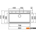 Кухонные мойки Elleci Best 360 Aluminium M79