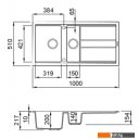 Кухонные мойки Elleci Best 475 Espresso M78