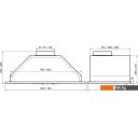 Вытяжки Elikor Врезной блок 52Н-400-П3Д