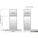 Вытяжки Elikor Квадра 90Н-650-К3Д (нержавеющая сталь)