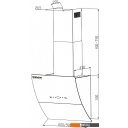 Вытяжки Backer AH60E-THSL200C White Glass