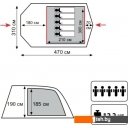 Палатки TRAMP Baltic Wave 5 v2