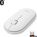 Мыши Logitech M350 Pebble (белый)
