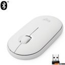 Мыши Logitech M350 Pebble (белый)