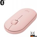 Мыши Logitech M350 Pebble (розовый)