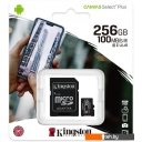 Карты памяти Kingston Canvas Select Plus microSDXC 256GB (с адаптером) Карты памяти Kingston Canvas Select Plus microSDXC 256GB (с адаптером)