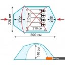 Палатки TRAMP Lair 4 v2